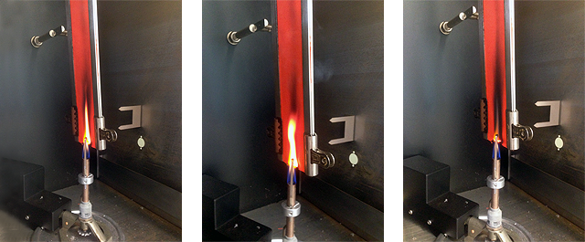 Vertical Flame Tester