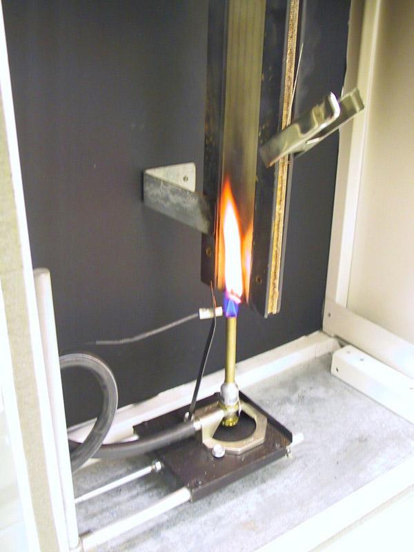Vertical Flame Tester